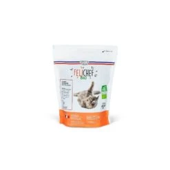 Felichef Croquettes BIO Chat Adulte Volaille 800 G