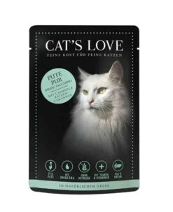 Cat's Love Classic Dinde Sans Céréales Et Sans Gluten 12 X 85 G
