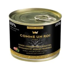 Comme Un Roi Chaton Pâtée Dinde 6 X 200 G