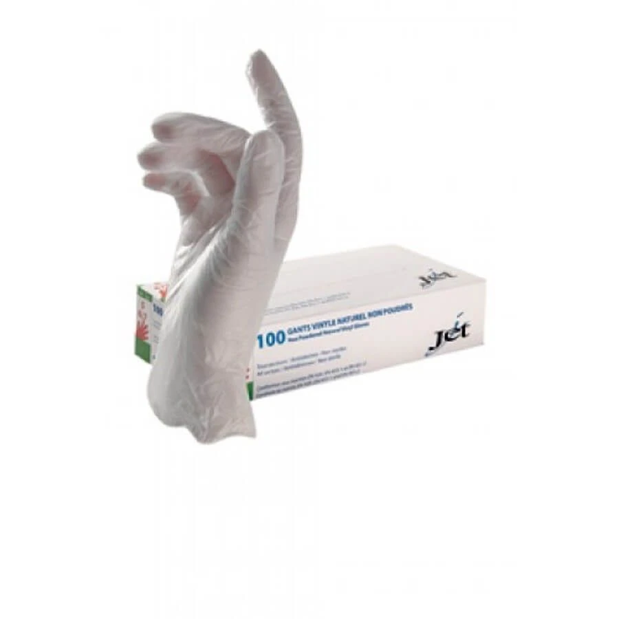 Materiel Gant D'examen Vinyle Non Poudrés T 6/7 X 100