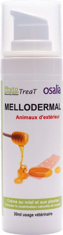 Mellodermal Crème Au Miel De Sarrasin Animaux D'extérieur 30 Ml