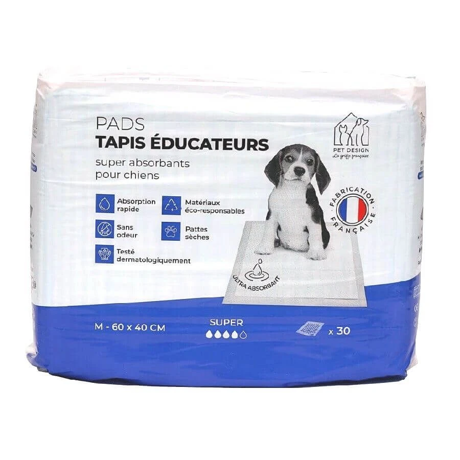 Pet Design Tapis éducateur Chien 40 X 60 Cm X 30