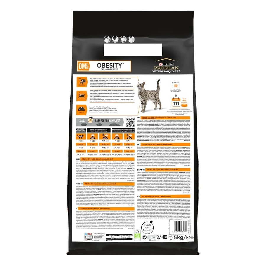 Purina Proplan PPVD Chat Obesity OM 5 Kg â Image 2