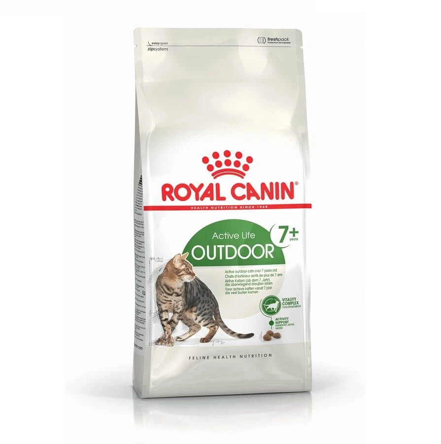 Royal Canin Féline Health Nutrition Outdoor + De 7 Ans 4 Kg