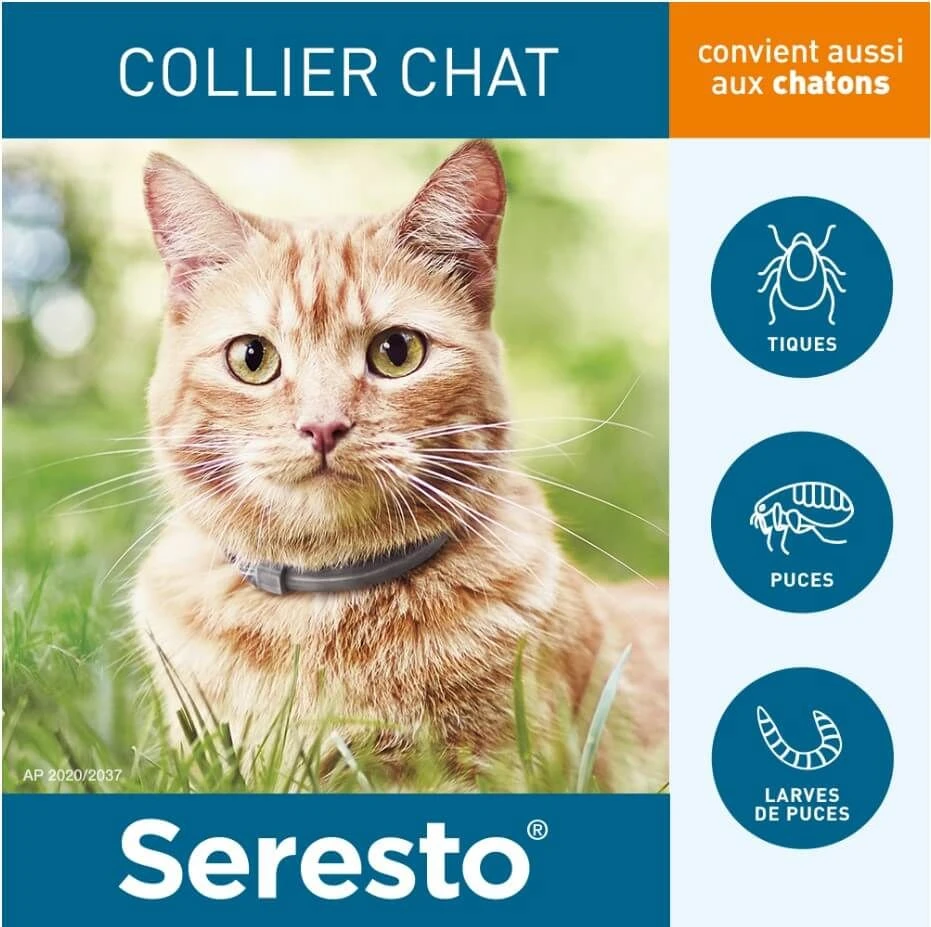 Seresto Collier Antiparasitaire Chat X2 â Image 2