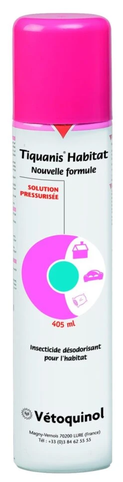 Tiquanis Habitat Spray Nouvelle Formule 405 Ml