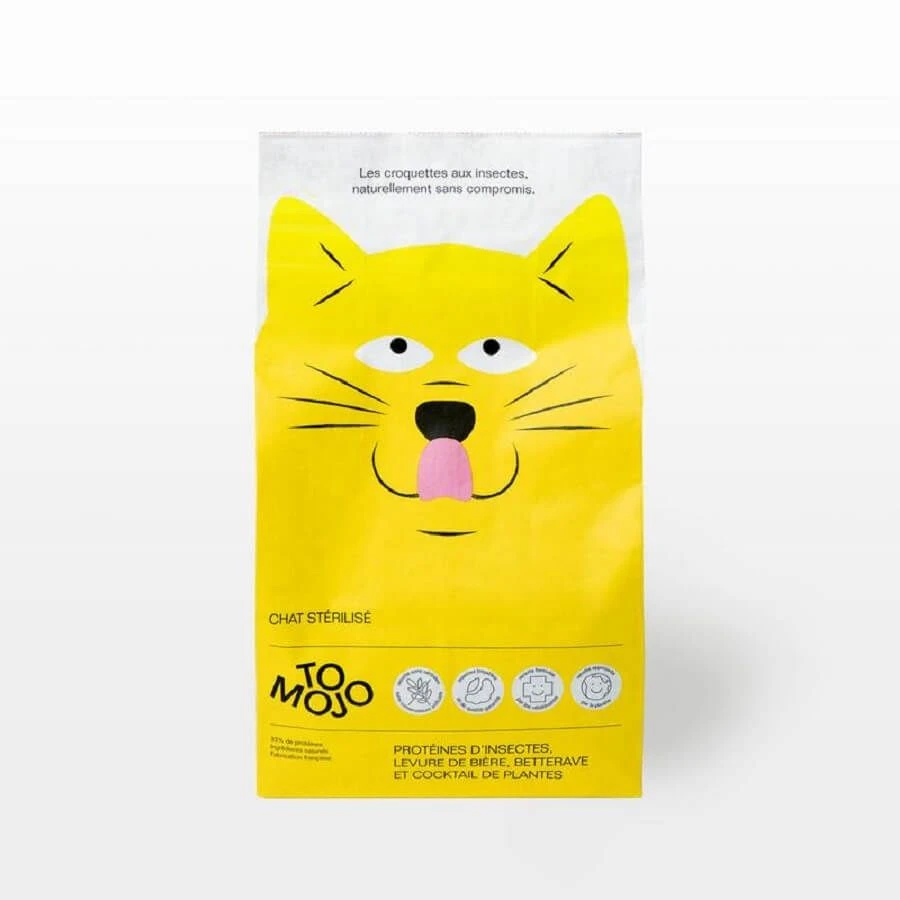 Tomojo Croquettes Chat Stérilisé Aux Insectes Sans Céréales 2.5 Kg