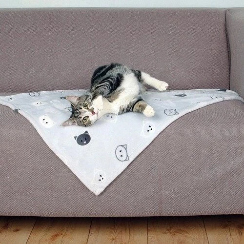 Trixie Couverture Mimi 70 Ă 50 Cm Gris Clair â Image 2