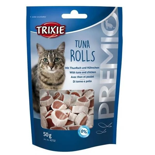 Trixie Premio Rolls Thon & Poulet Chat 50 G