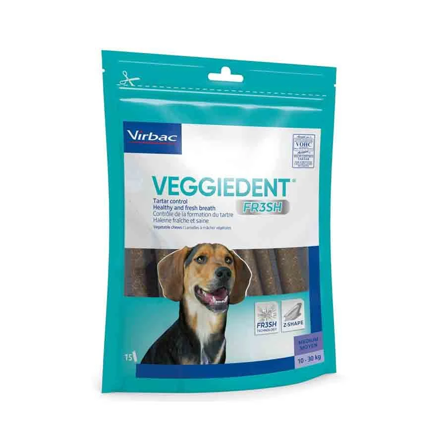 Veggiedent FRESH M Lamelles Dentaires Chien â Image 2